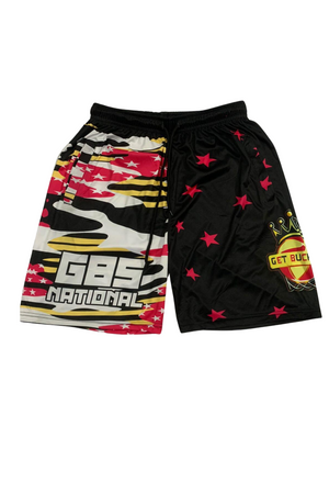 Open image in slideshow, Stars &amp; Stripes Sublimated Shorts
