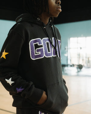 LA GOAT STEEL GREY HOODIE & JOGGER SET