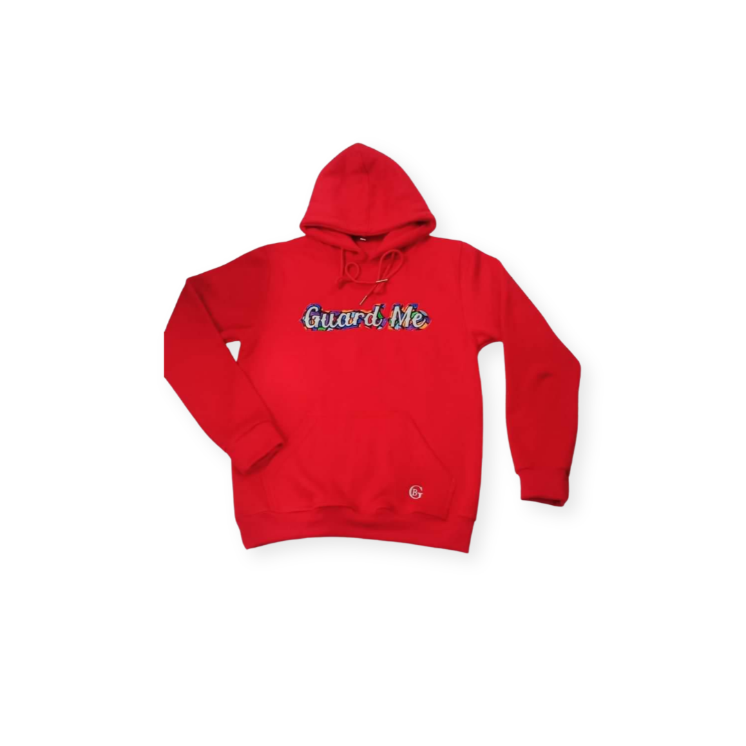Guard Me Red Hoodie Get Buckets Showcase